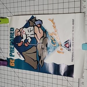 Scouts Canada, 'Be Prepared. Get Involved' Poster 11" x 17" ENG 93-4‎ PRELOVED